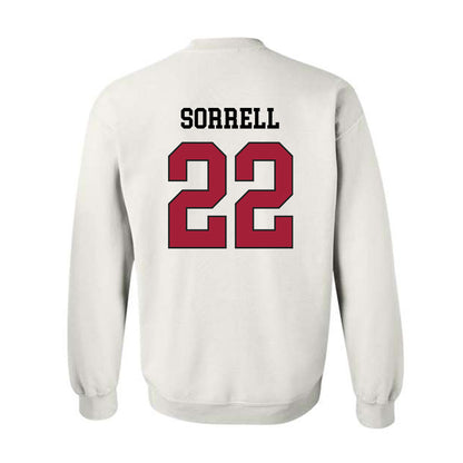 WSU - NCAA Football : Trillion Sorrell - Sports Shersey Crewneck Sweatshirt-1