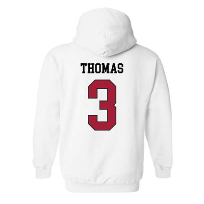 WSU - NCAA Football : Jaylen Thomas - Sports Shersey Hooded Sweatshirt-1