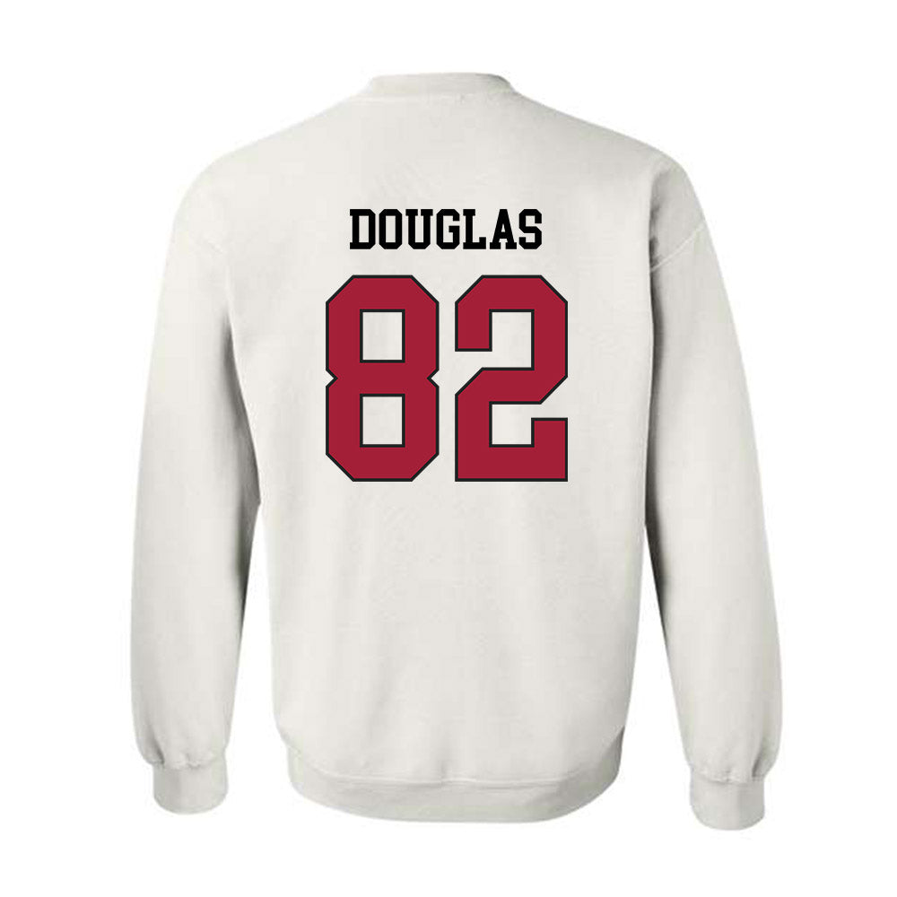 WSU - NCAA Football : Dycurian Douglas - Sports Shersey Crewneck Sweatshirt