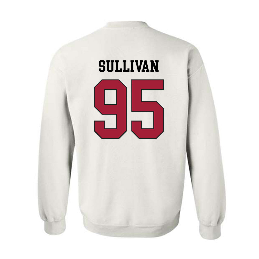WSU - NCAA Football : Connor Sullivan - Sports Shersey Crewneck Sweatshirt-1