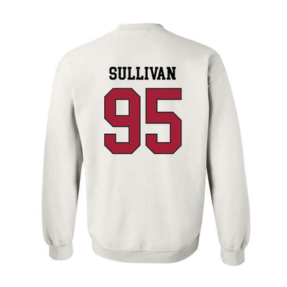 WSU - NCAA Football : Connor Sullivan - Sports Shersey Crewneck Sweatshirt-1