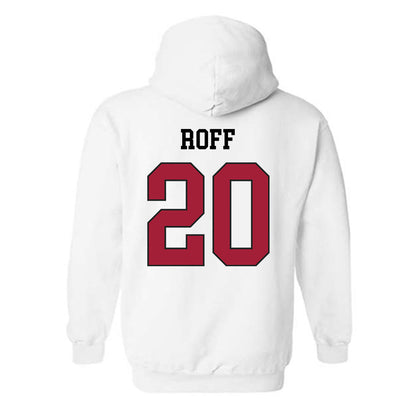 WSU - NCAA Football : Quinn Roff - Sports Shersey Hooded Sweatshirt