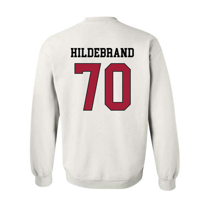 WSU - NCAA Football : Dylan Hildebrand - Sports Shersey Crewneck Sweatshirt-1