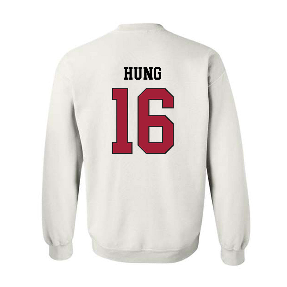 WSU - NCAA Football : Isaiah Hung - Sports Shersey Crewneck Sweatshirt-1