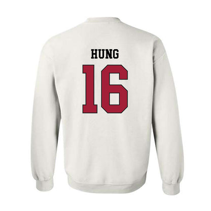 WSU - NCAA Football : Isaiah Hung - Sports Shersey Crewneck Sweatshirt-1