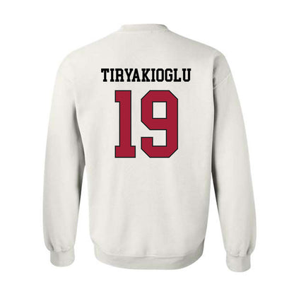 WSU - NCAA Football : Jake Tiryakioglu - Sports Shersey Crewneck Sweatshirt-1