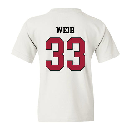 WSU - NCAA Football : Cameron Weir - Sports Shersey Youth T-Shirt-1