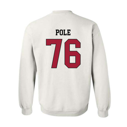 WSU - NCAA Football : Esa Pole - Sports Shersey Crewneck Sweatshirt-1