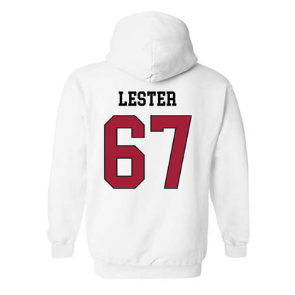 WSU - NCAA Football : Jonny Lester - Sports Shersey Hooded Sweatshirt-1