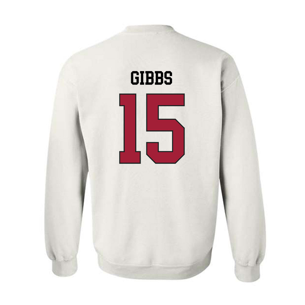 WSU - NCAA Football : Ishmael gibbs - Sports Shersey Crewneck Sweatshirt-1