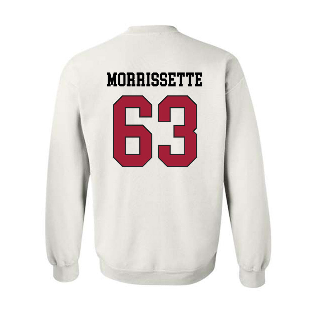 WSU - NCAA Football : Barry Morrissette - Sports Shersey Crewneck Sweatshirt-1