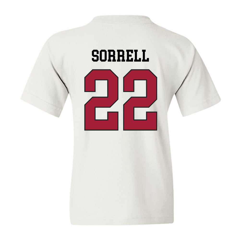 WSU - NCAA Football : Trillion Sorrell - Sports Shersey Youth T-Shirt-1