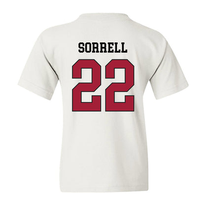 WSU - NCAA Football : Trillion Sorrell - Sports Shersey Youth T-Shirt-1