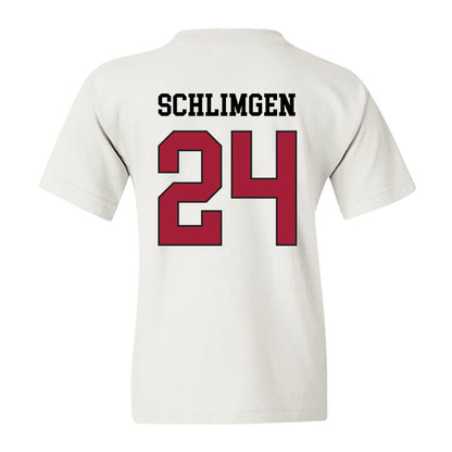 WSU - NCAA Football : Sullivan Schlimgen - Sports Shersey Youth T-Shirt-1