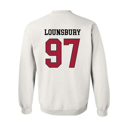 WSU - NCAA Football : Adlai Lounsbury - Sports Shersey Crewneck Sweatshirt-1