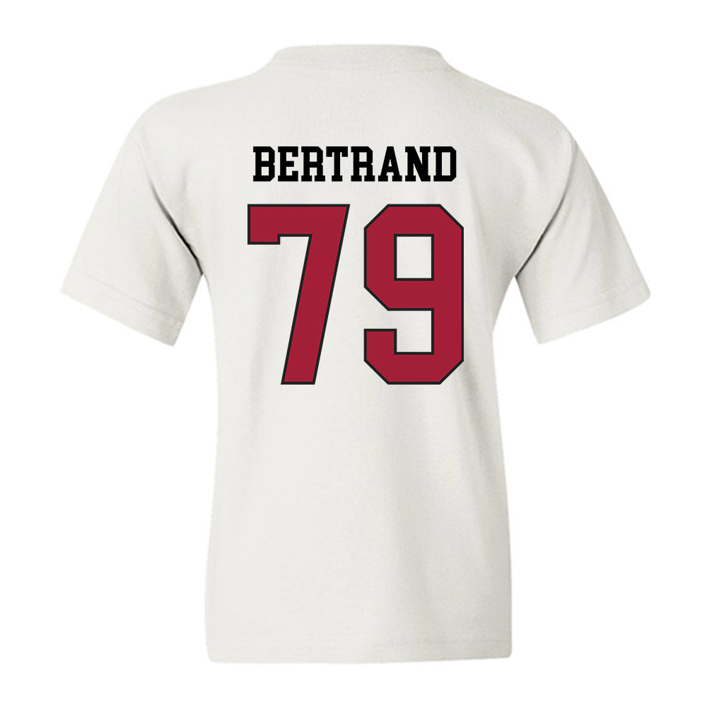 WSU - NCAA Football : Turner Bertrand - Sports Shersey Youth T-Shirt-1