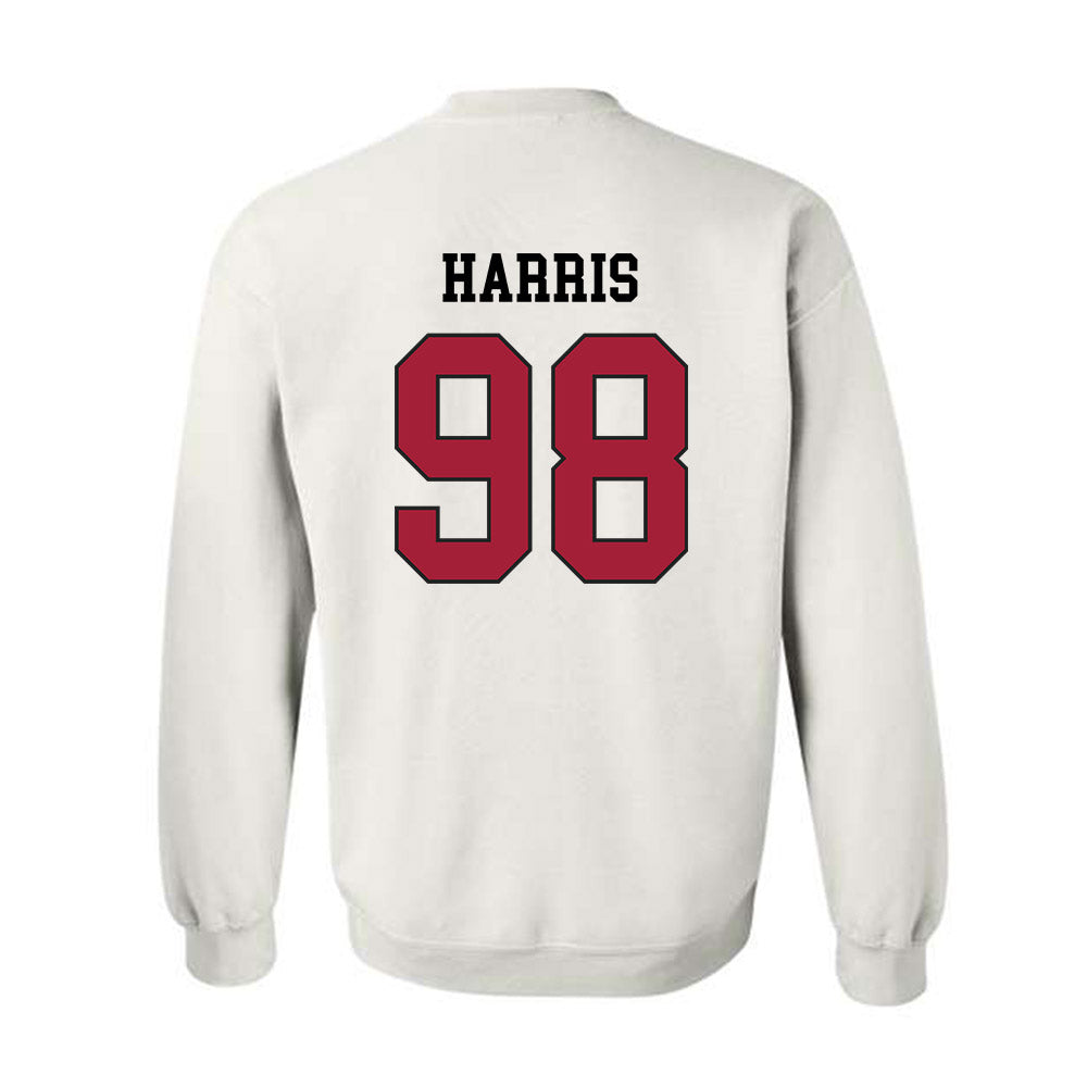 WSU - NCAA Football : Ryan Harris - Sports Shersey Crewneck Sweatshirt-1