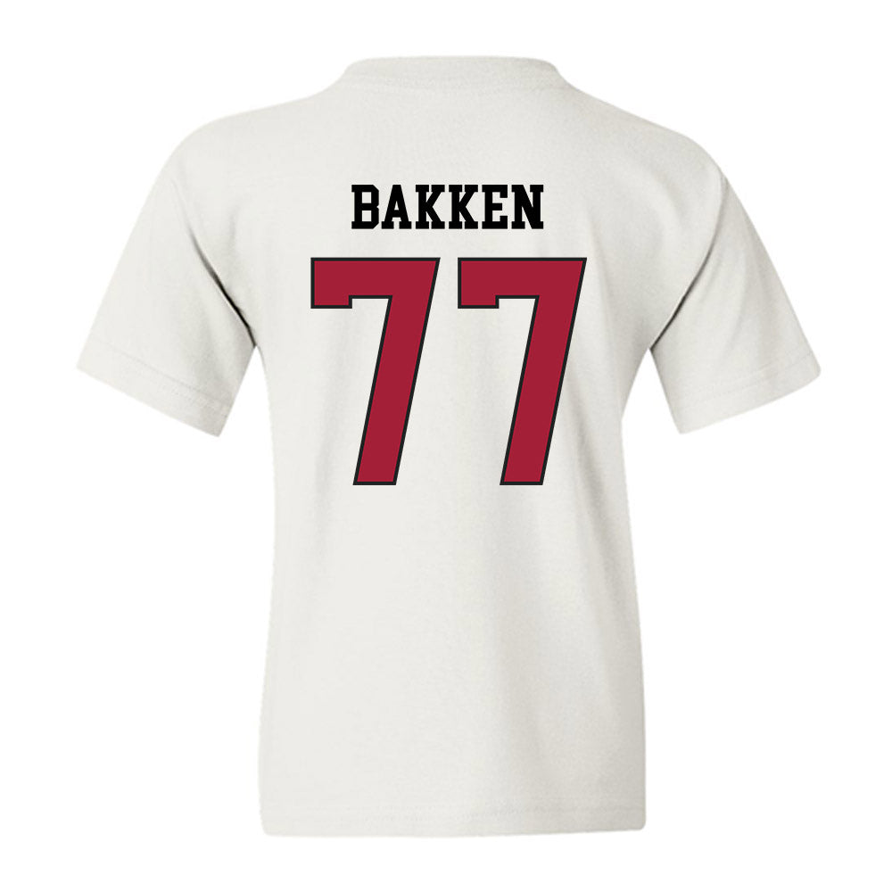 WSU - NCAA Football : Nick Bakken - Sports Shersey Youth T-Shirt-1