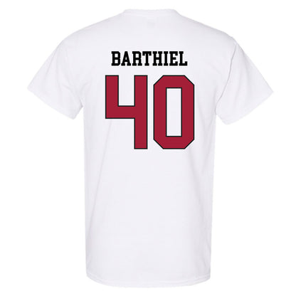 WSU - NCAA Football : Gavin Barthiel - Sports Shersey T-Shirt-1
