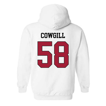 WSU - NCAA Football : Jackson Cowgill - Sports Shersey Hooded Sweatshirt