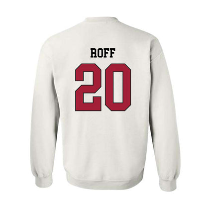 WSU - NCAA Football : Quinn Roff - Sports Shersey Crewneck Sweatshirt