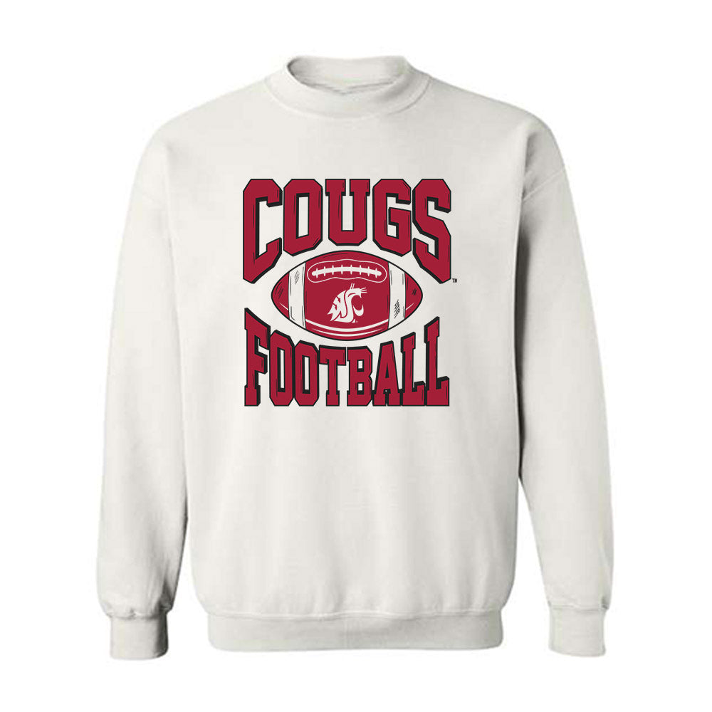 WSU - NCAA Football : Quinn Roff - Sports Shersey Crewneck Sweatshirt