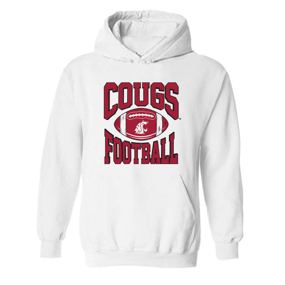 WSU - NCAA Football : Beau Baker - Sports Shersey Hooded Sweatshirt-0