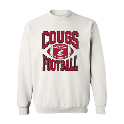 WSU - NCAA Football : Jack Stevens - Sports Shersey Crewneck Sweatshirt-0