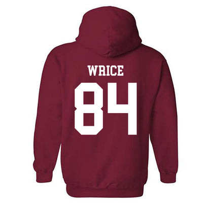 WSU - NCAA Football : Malachi wrice - Sports Shersey Hooded Sweatshirt-1