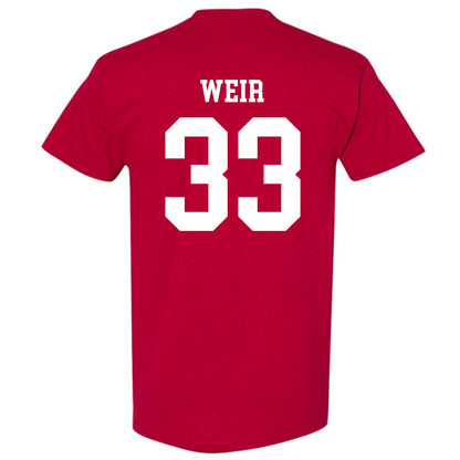 WSU - NCAA Football : Cameron Weir - Sports Shersey T-Shirt-1