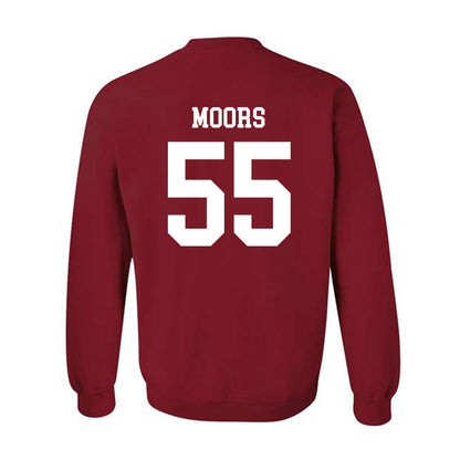 WSU - NCAA Football : Hyrum Moors - Sports Shersey Crewneck Sweatshirt