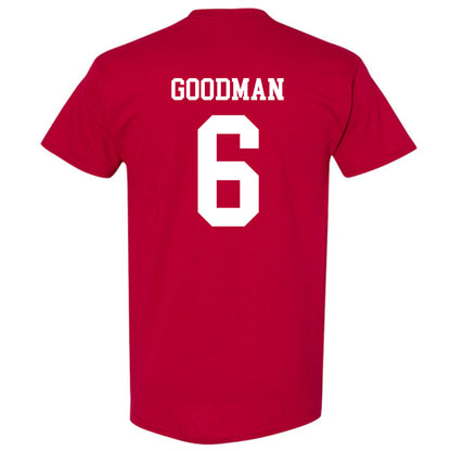 WSU - NCAA Football : Duhron Goodman - Sports Shersey T-Shirt-1