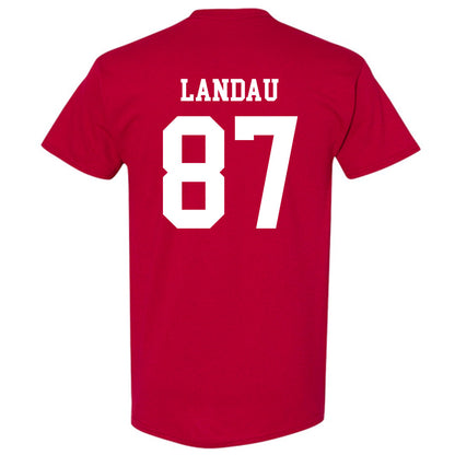WSU - NCAA Football : Cash Landau - Sports Shersey T-Shirt-1
