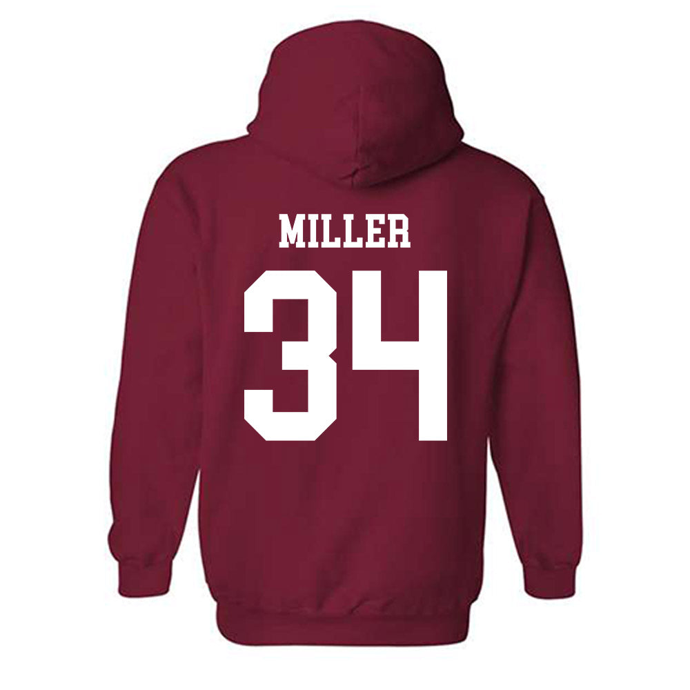 WSU - NCAA Football : Sir Brody Miller - Sports Shersey Hooded Sweatshirt-1