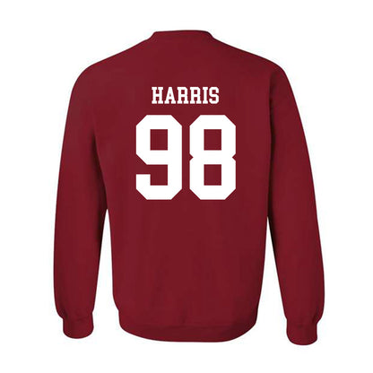WSU - NCAA Football : Ryan Harris - Sports Shersey Crewneck Sweatshirt-1