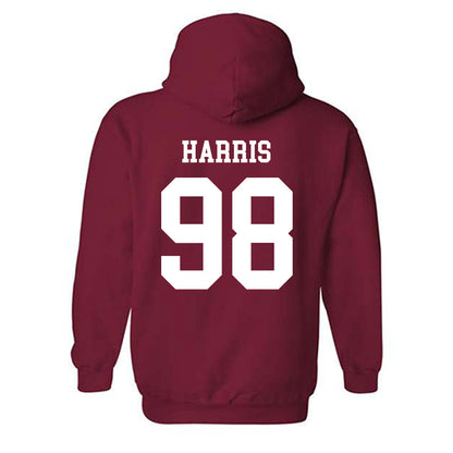 WSU - NCAA Football : Ryan Harris - Sports Shersey Hooded Sweatshirt-1
