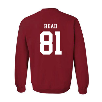 WSU - NCAA Football : Peyton Read - Sports Shersey Crewneck Sweatshirt-1