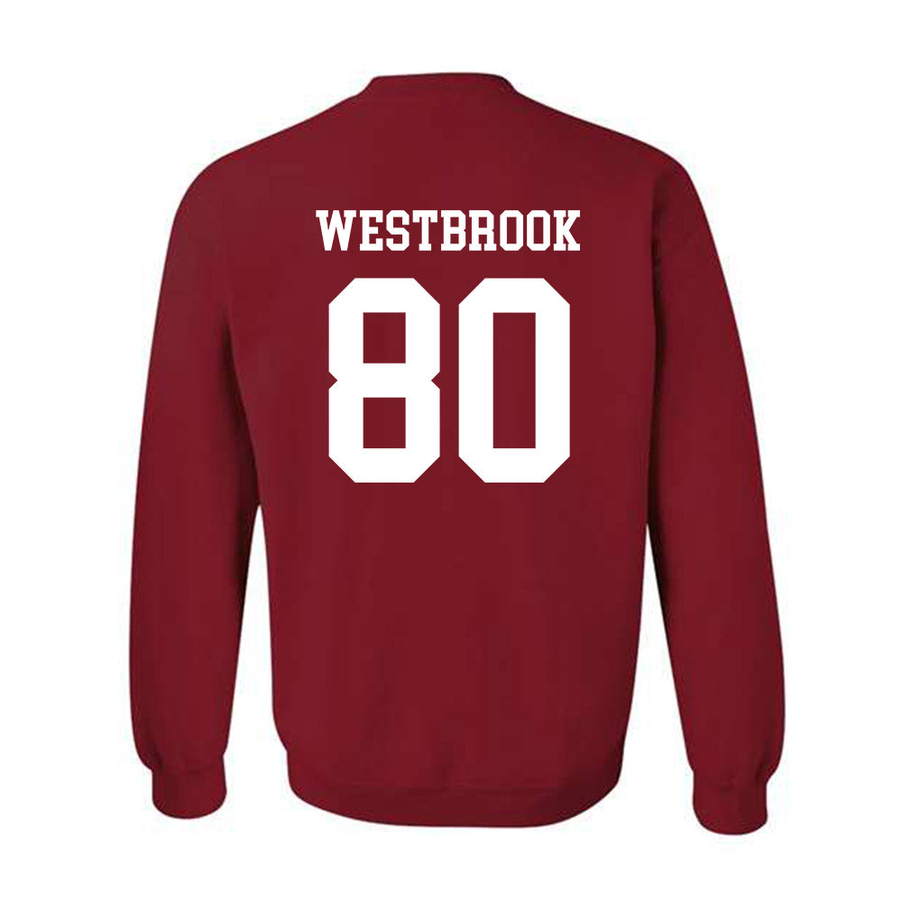 WSU - NCAA Football : Noah Westbrook - Sports Shersey Crewneck Sweatshirt-1