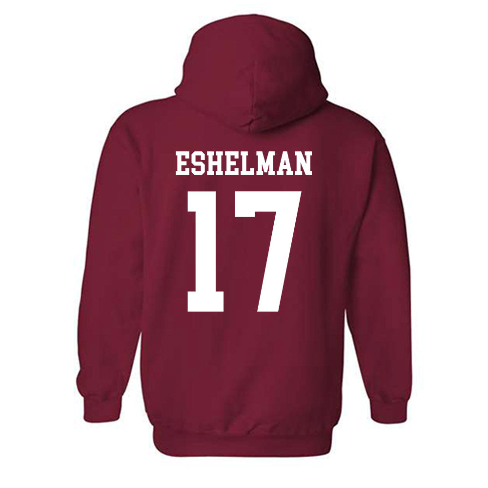 WSU - NCAA Football : Owen Eshelman - Sports Shersey Hooded Sweatshirt-1