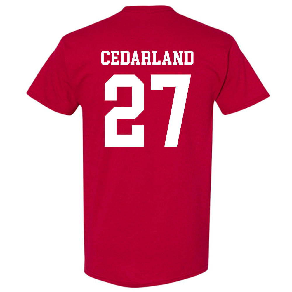 WSU - NCAA Football : Hudson Cedarland - Sports Shersey T-Shirt