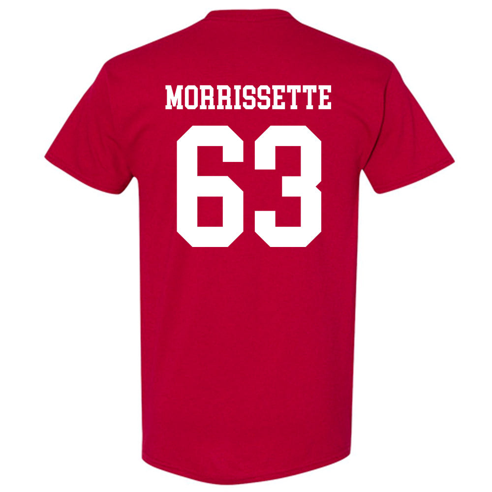 WSU - NCAA Football : Barry Morrissette - Sports Shersey T-Shirt-1