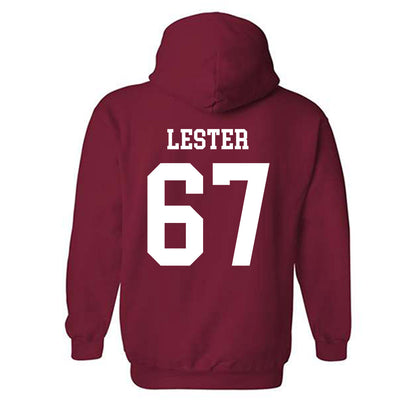WSU - NCAA Football : Jonny Lester - Sports Shersey Hooded Sweatshirt-1