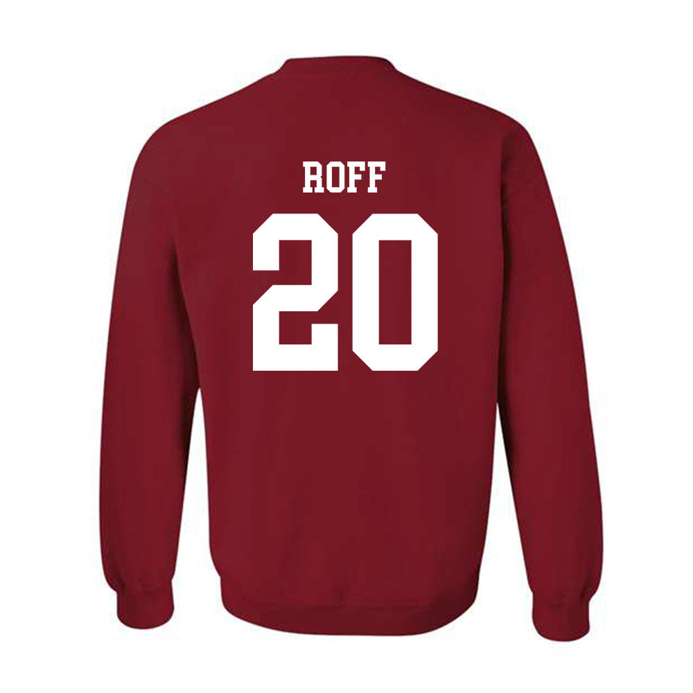 WSU - NCAA Football : Quinn Roff - Sports Shersey Crewneck Sweatshirt