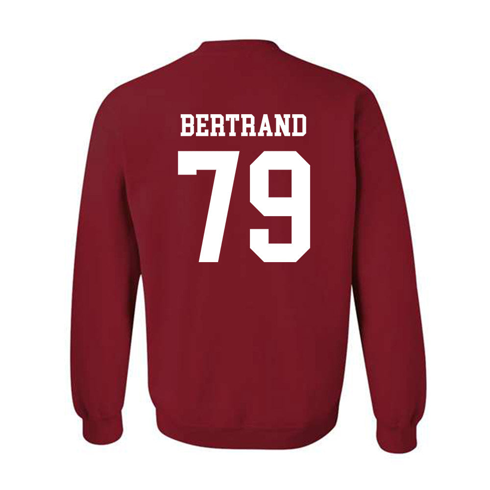 WSU - NCAA Football : Turner Bertrand - Sports Shersey Crewneck Sweatshirt-1