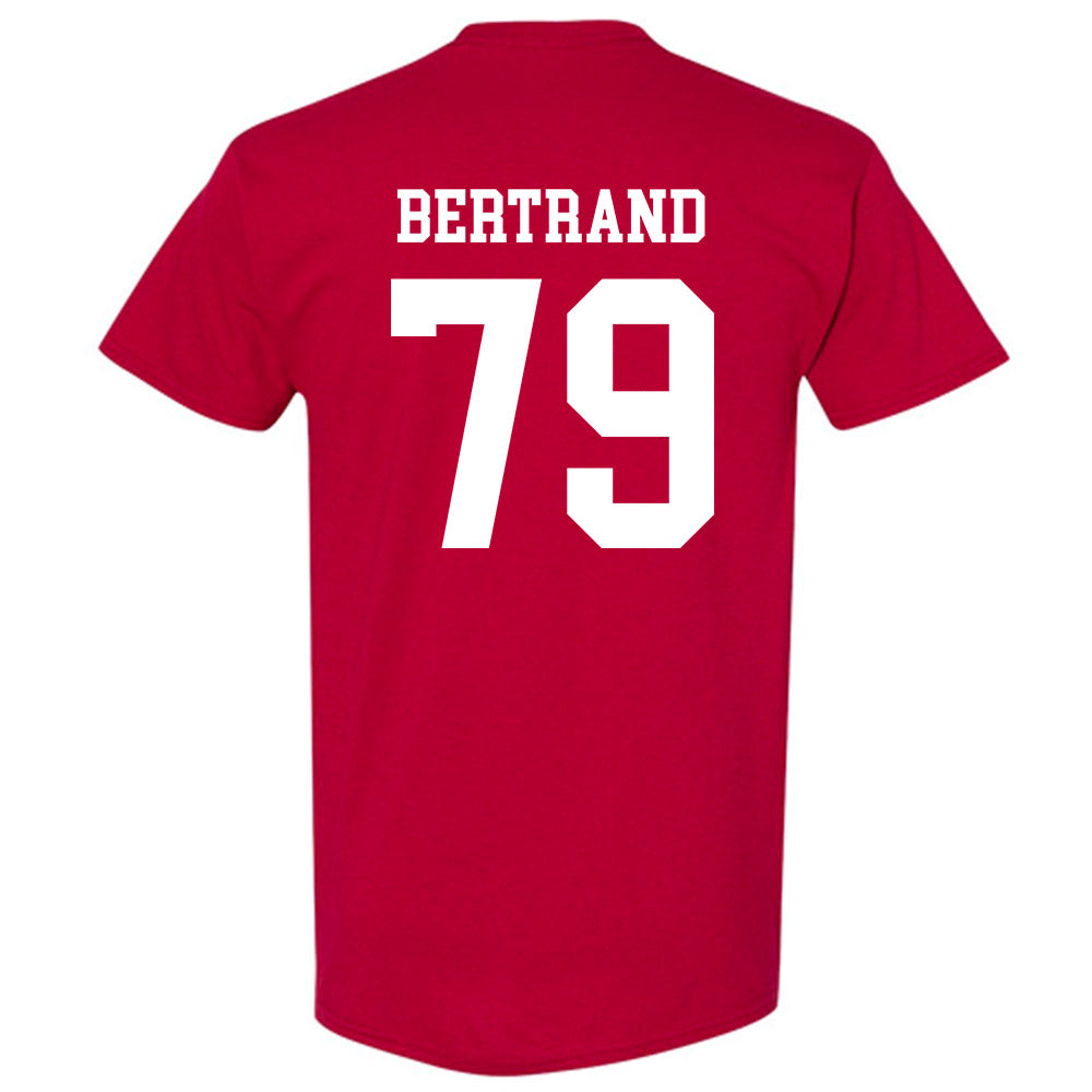 WSU - NCAA Football : Turner Bertrand - Sports Shersey T-Shirt-1