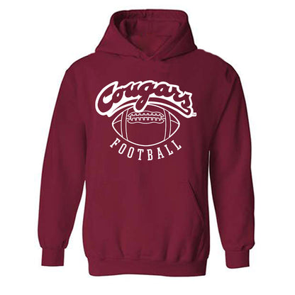 WSU - NCAA Football : Jack Stevens - Sports Shersey Hooded Sweatshirt-0