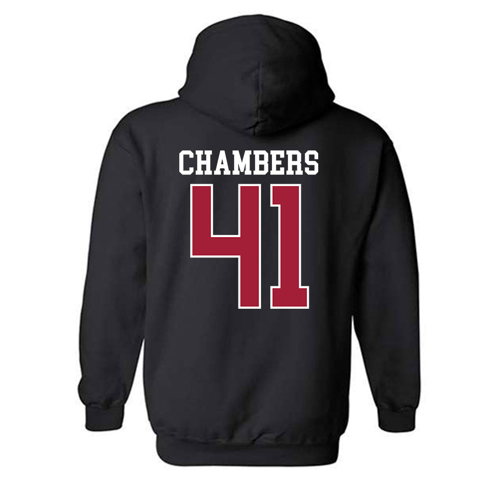 WSU - NCAA Baseball : Bryce Chambers - Sports Shersey Hooded Sweatshirt-1