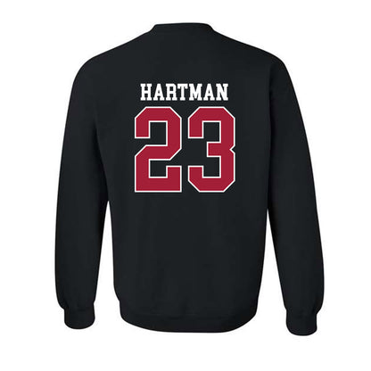 WSU - NCAA Baseball : Max Hartman - Sports Shersey Crewneck Sweatshirt-1