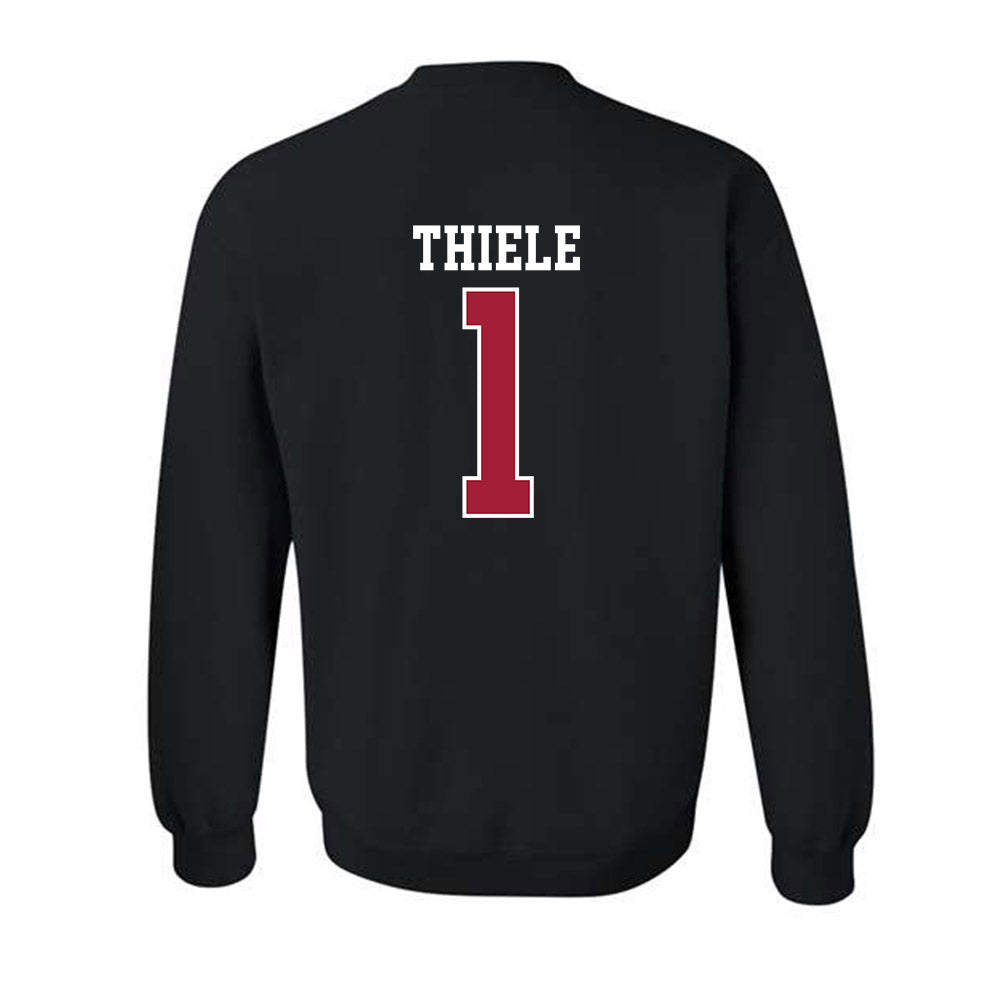 WSU - NCAA Baseball : Luke Thiele - Sports Shersey Crewneck Sweatshirt-1