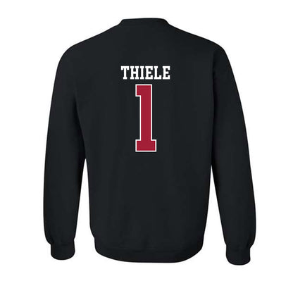 WSU - NCAA Baseball : Luke Thiele - Sports Shersey Crewneck Sweatshirt-1